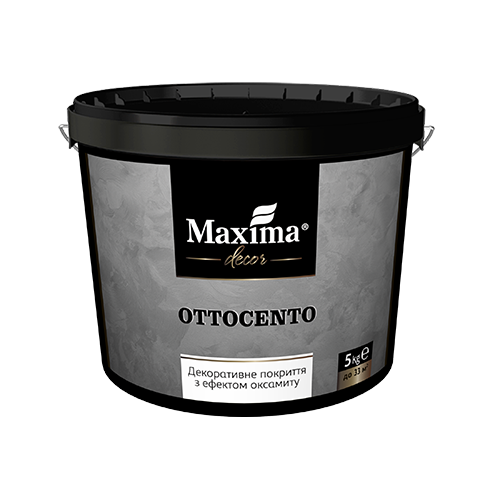 Ottocento Maxima decor - decorative coating with a velour effect