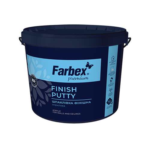 Шпаклівка фінішна акрилова Farbex