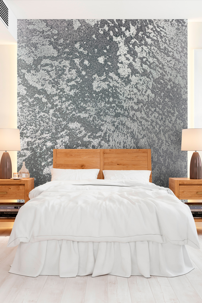 Сірий колір декоративного покриття GALAXY Maxima-decor